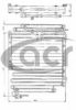 AUDI 8A0260403AC Condenser, air conditioning